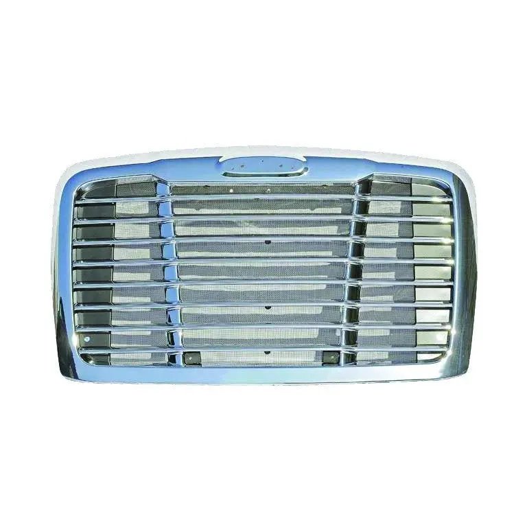 Fortpro Chrome Grille With Bugscreen Compatible With Freightliner Cascadia 2008-2017 Replaces Oem Part: A1719112000, A1715624003, A1716026000 | F247524 1