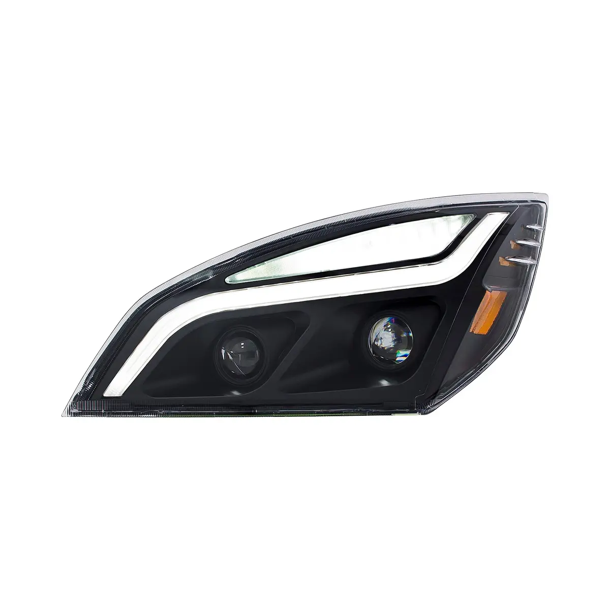 Fortpro Led Projector Headlight For Freightliner Cascadia 2018+, Driver Side 1