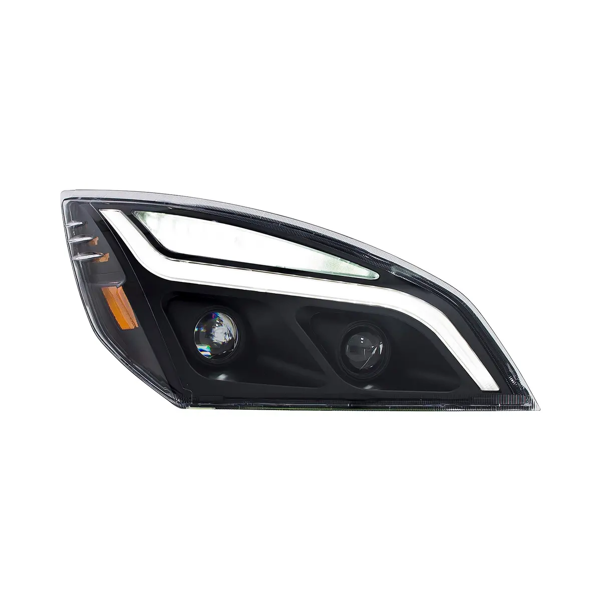 Fortpro Led Projector Headlight For Freightliner Cascadia 2018+, Passenger Side 1
