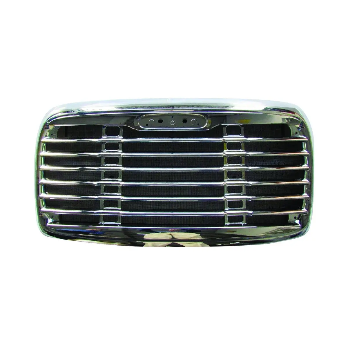 Fortpro Chrome Grille With Bugscreen Compatible With Freightliner Columbia 2000 - 2008 Replaces Oem Part: A17-15251-003, A17-15251-00 | F247521 1