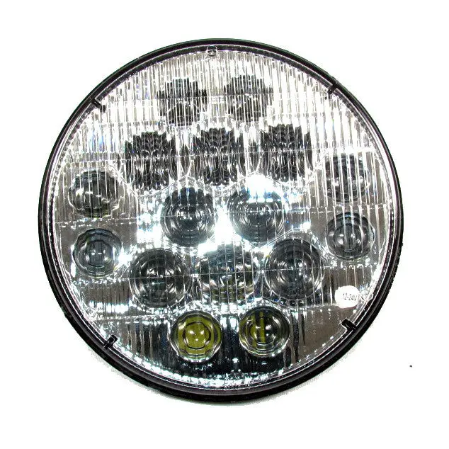 7" Round 16 Leds High & Low Beam Headlight For Freightliner Century 1
