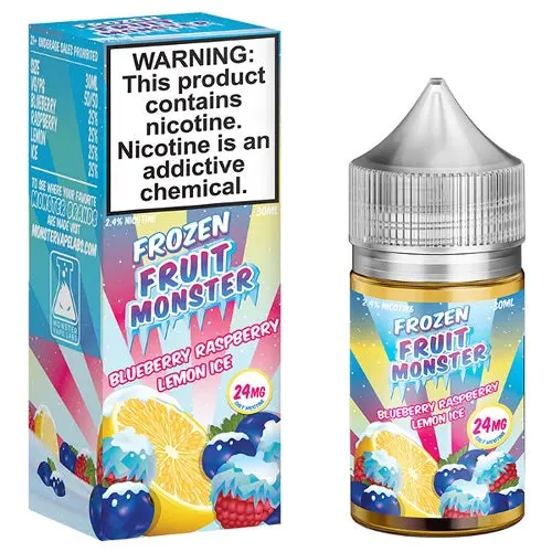 Blueberry Raspberry Lemon Ice By Frozen Fruit Monster Salt 30Ml 1