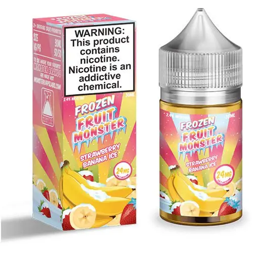 Strawberry Banana Ice By Frozen Fruit Monster Salt 30Ml 1