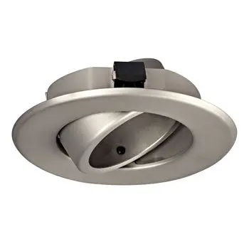 207Pt 4" Line Voltage Gimbal Ring - Pewter Finish, Par20 50W Bulb, Non-Dimmable 1