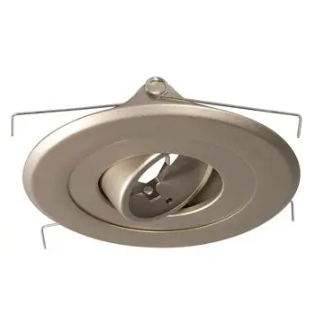 308Pt 5" Line Voltage Gimbal Ring, Pewter Finish, Par20 Bulb, 50W, Non-Dimmable 1