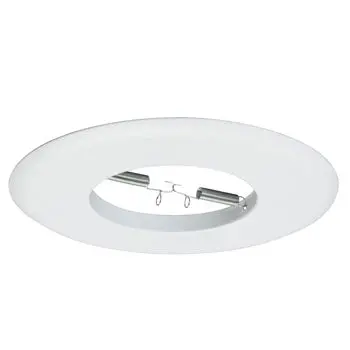502Wh 6" Line Voltage Open Trim, Matte White Finish, Fits Par30 Bulb, 75W Max, Non-Dimmable 1