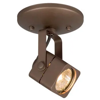 70318-1C Bz Halogen Monopoint Light, Bronze Finish, Gu10, 50W, 4-3/4"D X 5-1/2"H, Non-Dimmable 1