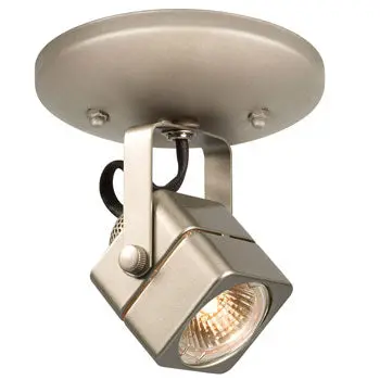 70318-1C Ptr Halogen Monopoint Light - Pewter Finish, Gu10 Base, 50W, Non-Dimmable 1