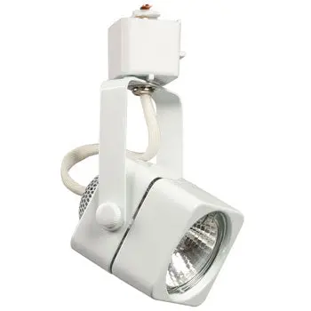 70318Wh-Head Halogen Track Head, White Finish, Gu10 Base, 50W, Non-Dimmable 1