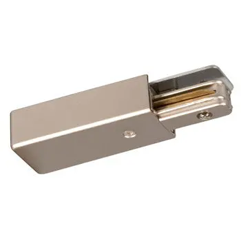 A-8 Ptr Live-End Connector, Pewter Finish, 4-1/4"X1-3/8"X3/4", Non-Dimmable 1