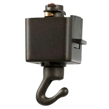A-Hook Blk Pendant Adapter - Black Finish, Non-Dimmable, No Bulb Included 1