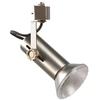 Adjustable Cylinder 70701Bn - Brushed Nickel, Fits Par20/Par30/Par38 Bulbs, 150W Max, Med. Base, Non-Dimmable 1