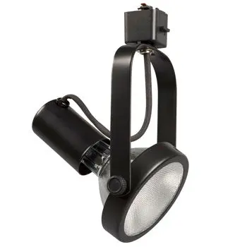 Gimbal Ring Track Head, Black Finish - 75W Par30, Medium Base, 4.75"X5.25"X9", Non-Dimmable. 1