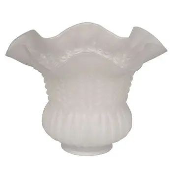 Gsg-019 Frosted Tulip Glass, 2.25" Holder, 5-1/4"D X 4-1/8"H, Non-Dimmable 1
