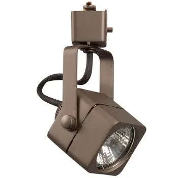 Halogentrack Head 70318Bz - Bronze Finish, Gu10 Bulb, 50W, 6.5" Height, Dimmable Option 1