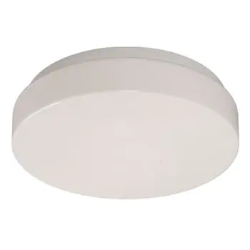 L650102wh010a1 Led Flush Mount Ceiling/Wall Light, White Finish, 12W, 1140 Lumens, 3000K, Dimmable Option 1