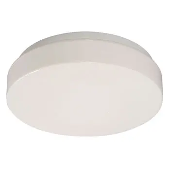 L650102wh024a1 Led Flush Mount/Wall Light - White Finish, 24W, 3000K, Dimmable, Energy Star, 14"X3-3/8" 1