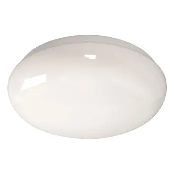 L650200wh016a1 Led Flush/Wall Mount Light - White Finish, 16W, 1520 Lumens, 3000K, Dimmable Optional 1