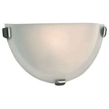 Led Wall Sconce In Pewter With Frosted Glass - Energy Star, 12W Led, 1140 Lumens, Dimmable Option - Custom Order 1