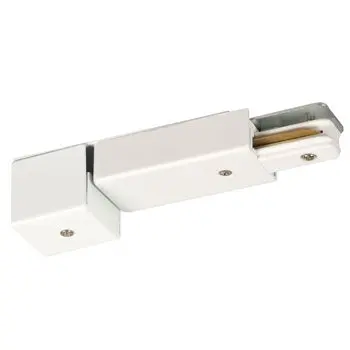 Live-End Conduit Connector A-4 Wh - White Finish, 5-7/8"L X 1-1/2"W, Non-Dimmable 1