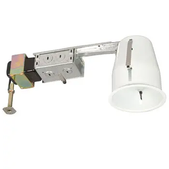 Lv-4000R 4" Low Voltage Retrofit Housing With Mr16 50W Bulb Base Gx5.3 - Glass Finish, Non-Dimmable 1