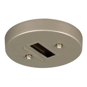 Monopoint Power Feed - Pewter Finish, 4.5" Square, Non-Dimmable, Energy Star, No Bulb Included 1