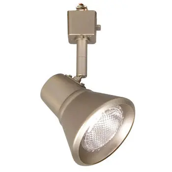 Track Head 70123Pt - Pewter Finish, Fits Par20 Bulb, 50W, Med. Base, 4-1/8"L X 3-3/4"W X 7-1/2"H 1
