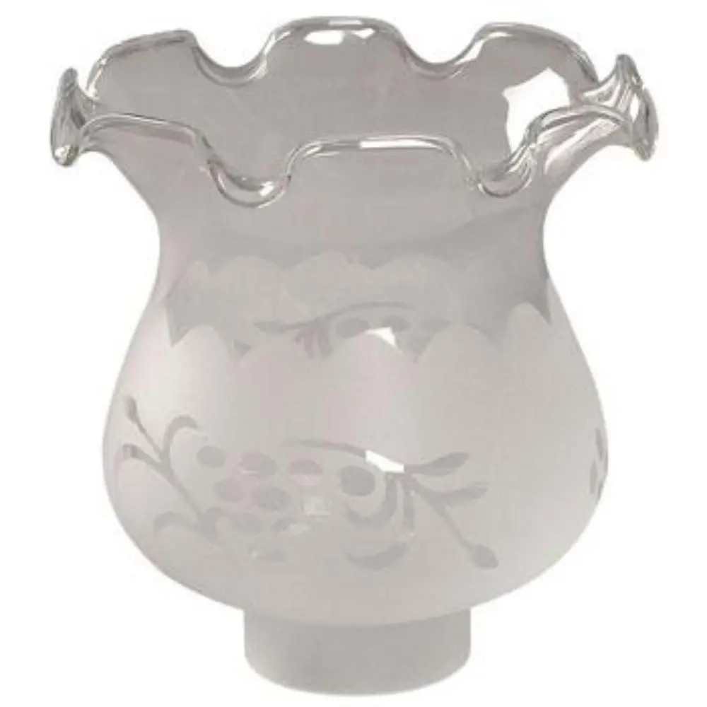 Tulip Glass 12302-G - Clear/Frosted Finish, 4-5/8", Non-Dimmable, No Bulb Included 1