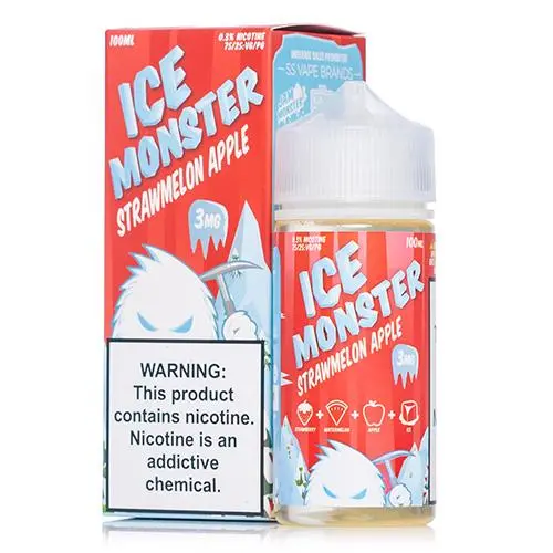 Ice Monster Strawmelon Apple 100Ml 1