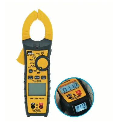 600A Ac/Dc Trms Tightsight® Clamp Meter W/Flashlight 1