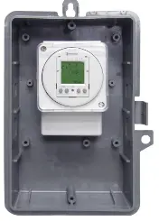 24-Hour 120V Electromechanical Timer, 15 Minute Intervals, 21A, Spdt, Type 3R Outdoor Plastic Enclosure 1