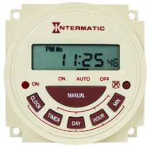 7-Day 120V Electronic Panel Mount Timer 1