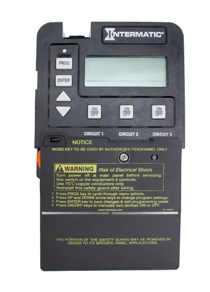 24-Hour Electronic Time Control, 3-Circuit, Type 3R Plastic Enclosure 1