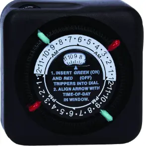 24-Hour Outdoor Mechanical Plug-In Timer 1