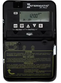 24-Hour/365 Day 2-Circuit Electronic Control, 120-277 Vac, 2-Spst/Dpst, Indoor Metal Enclosure 1
