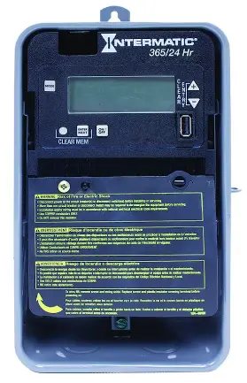 Astronomic 7-Day/365 Day 1-Circuit Electronic Control, 120-277 Vac, Spst, 1