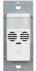 Commercial Grade In-Wall Dual Tech Occupancy/Vacancy Sensor, White 1