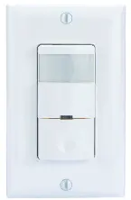Commercial Grade In-Wall Pir Occupancy/Vacancy Sensor, White 1