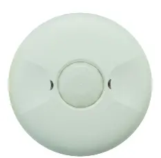 Commercial Grade Line Voltage Ceiling Mount Pir Occupancy Sensor, White 1