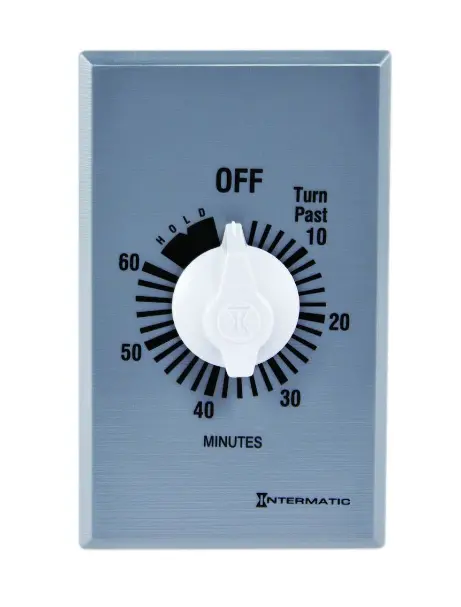 Ff60mhc Spring Wound Countdown Timer, Commercial, Silver 1