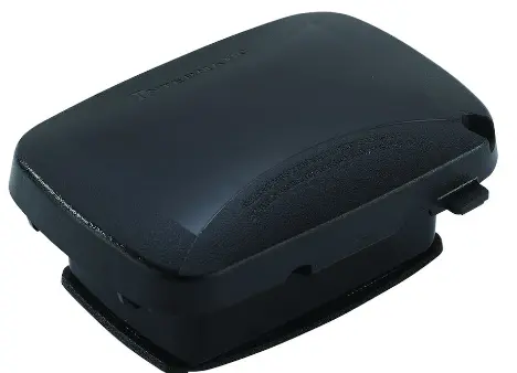 In Use Weatherproof Cover, Single Gang, Vrt/Hrz Conf, 2.25' Black 1