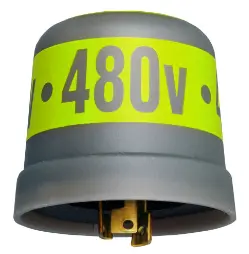 Locking Type Thermal Photocontrol, 480 V, Spark Arrestor 1