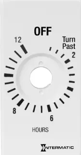 Plate For 12-Hr Without Hold, White (Fd12hwc) 1