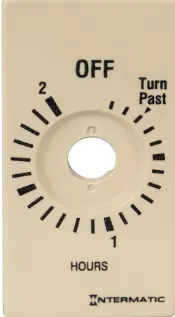 Plate For 2-Hr Without Hold, Ivory (Fd2h, Fd32h) 1