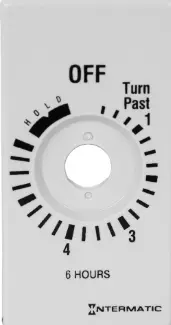 Plate For 6-Hr With Hold, White (Fd6hhw) 1