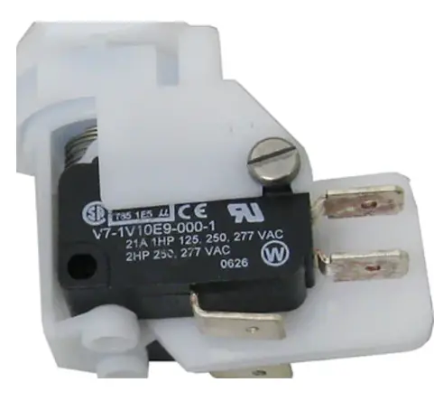 Pressure Sensing Momentary Air Switch 3 Amp. 1