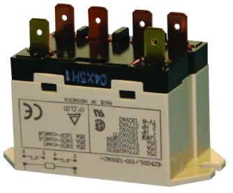Relay - Dpst, 3 Hp, 240 Vac 1