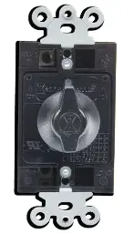 Spring Wound Countdown Timer, Mechanism Only, 125-277 Vac, 50/60 Hz, Spst, 12 Hour Max, Without Hold 1