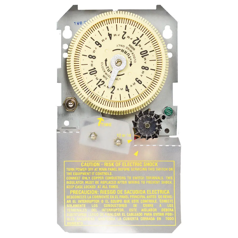 Sprinkler/Irrigation Time Switch With 14-Day Skipper - Mechanism Only 1