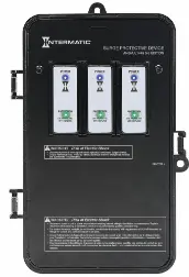 Surge Protective Device, 6-Mode, 120/240 Vac 1Ph, Type 2, Outdoor Plastic, Connected Equipment Warranty 10Yr $25,000 1